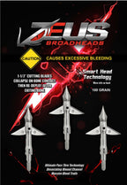 ZEUS 125 GRAIN BROADHEADS (3 PACK)