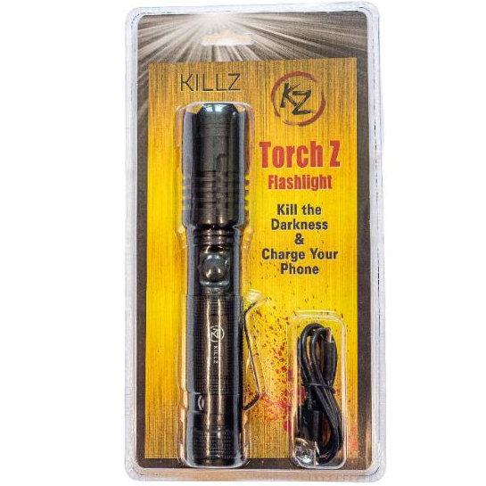 KILLZ TORCH Z FLASHLIGHT / CHARGING POWER STATION COMBO