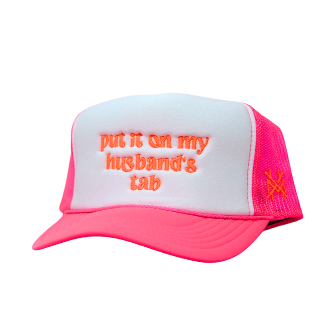 Put it on my Husband's Tab